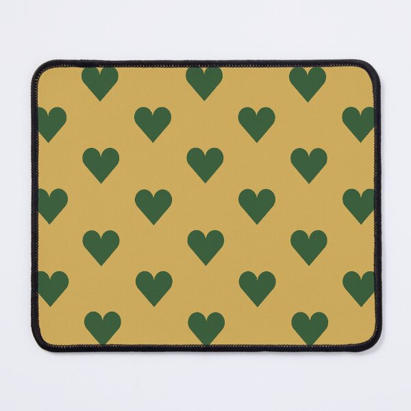 Item preview, Medium PINE GREEN  and GOLD LOVE HEARTS designed and sold by RachelMacht.
