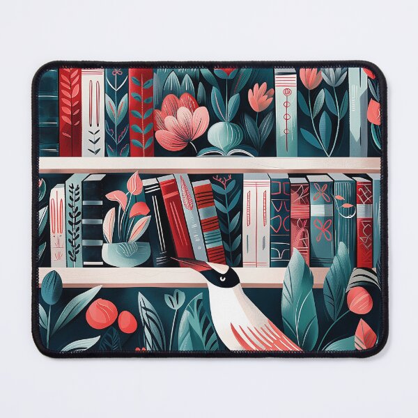 Item preview, Floral Bookshelves designed and sold by Tara Neal.
