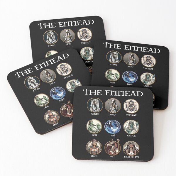 Item preview, The Ennead Ancient Egypt Gods and Goddesses designed and sold by Agema Apparel.