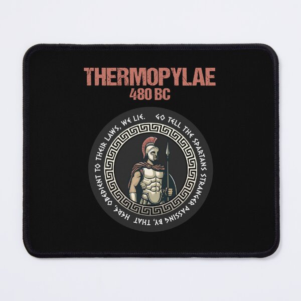 Item preview, Battle of Thermopylae Epitaph Spartan Hoplite designed and sold by Agema Apparel.