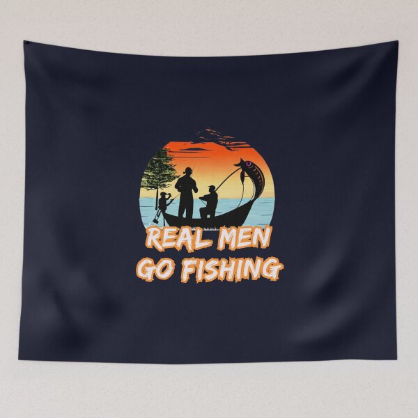 Item preview, REAL MEN GO FISHING designed and sold by Beatka1.