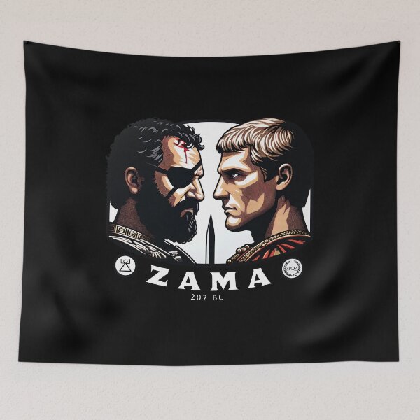 Item preview, Battle of Zama Hannibal vs Scipio The Punic Wars designed and sold by Agema Apparel.