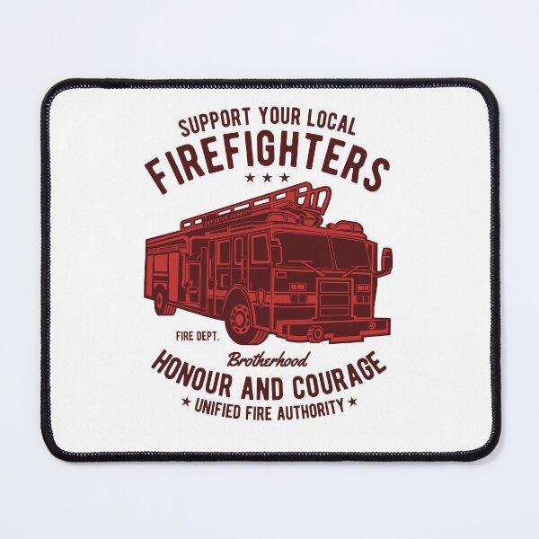 Item preview, Firefighters Truck, Support Your Local Firefighters designed and sold by DreamMaden.