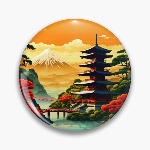 Item preview, Japanese landscape designed and sold by UZRWRLD .