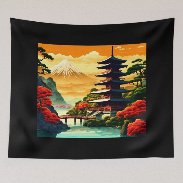 Item preview, Japanese landscape designed and sold by UZRWRLD .