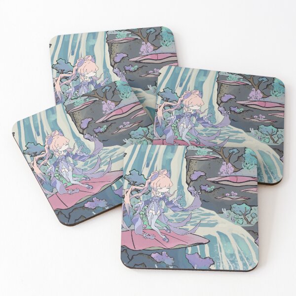 Item preview, Sanganomiya Kokomi Ukiyo-e  designed and sold by Lunaria Sakusa.