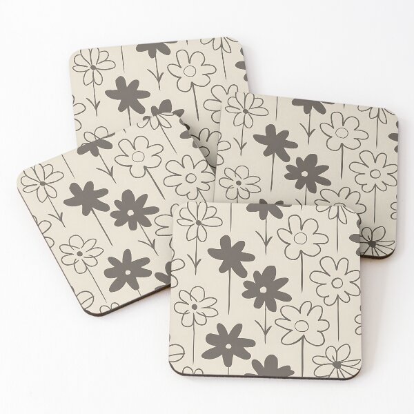 Item preview, pattern of simple flowers designed and sold by hamza243.