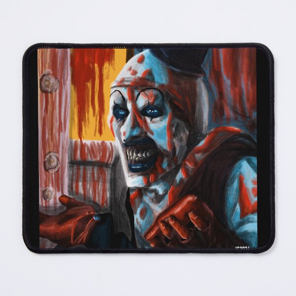 Item preview, Terrifier "Splatter House" Art The Clown portrait (digital) designed and sold by Stag Art Studios.