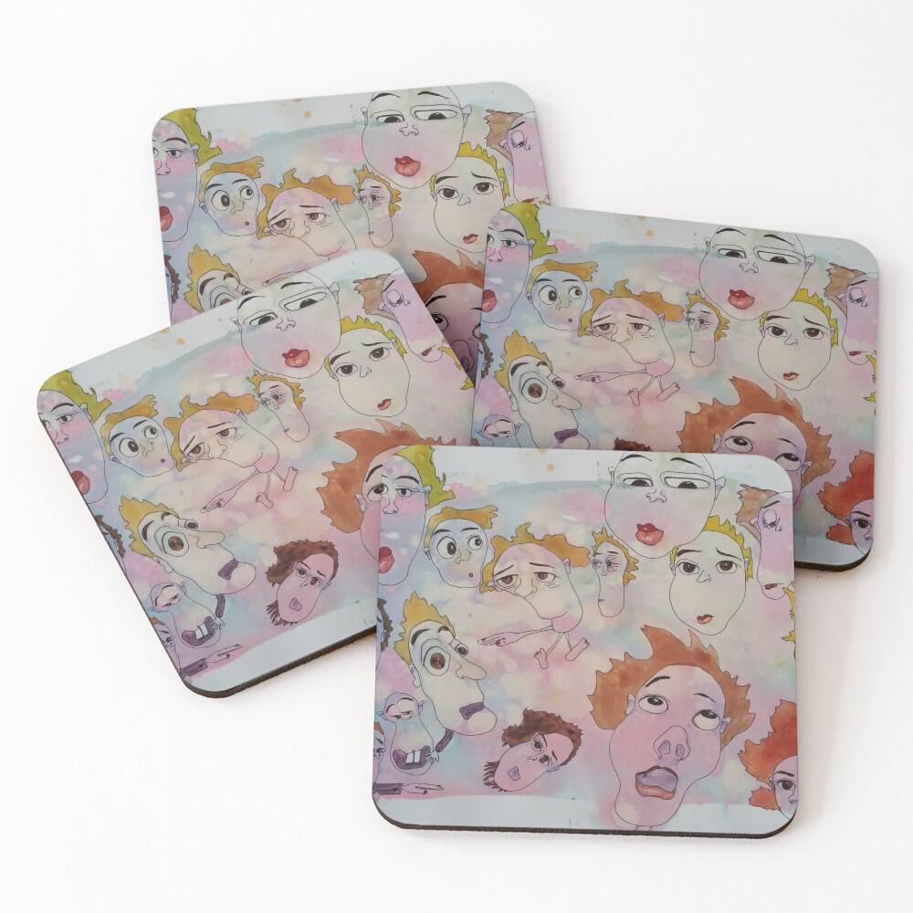 Item preview, Coasters (Set of 4) designed and sold by Rorschach68.