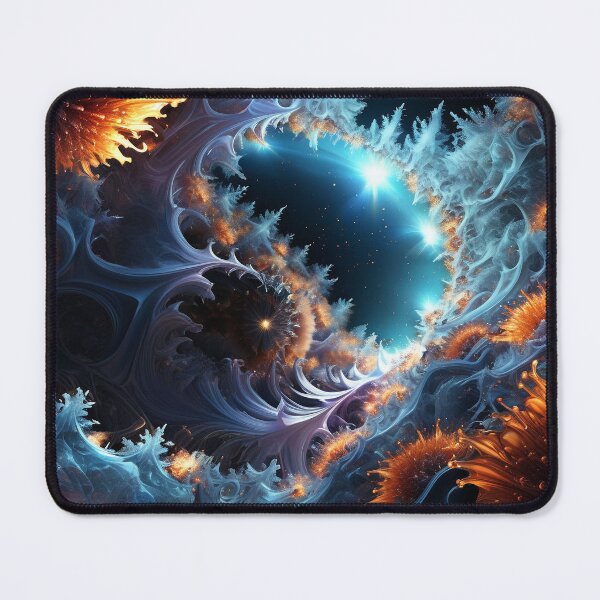Item preview, Fractal Abstract the Living Universe designed and sold by MoodyMuseArt.