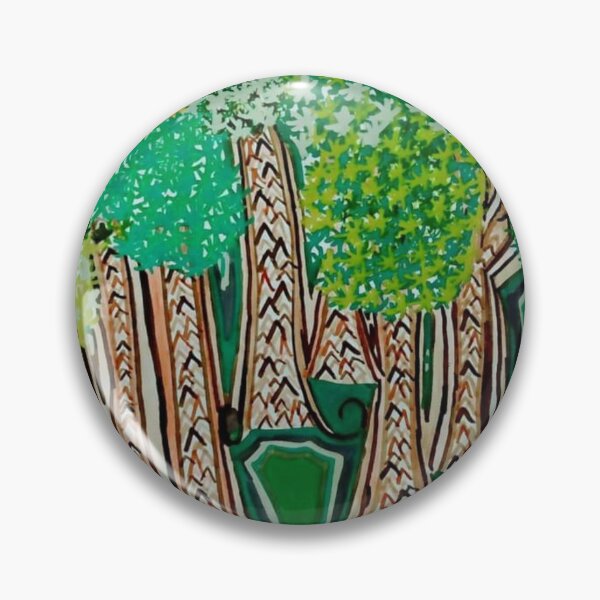 Item preview, Drawing of Metallic Trees designed and sold by Laura Chambers.