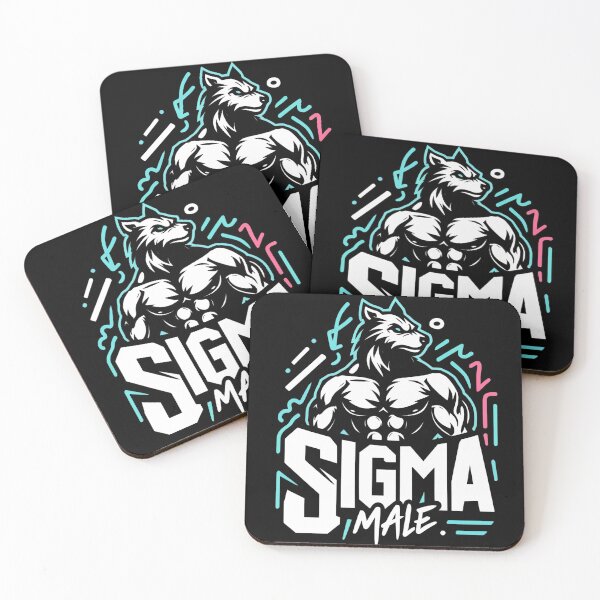 Item preview, Sigma Male Wolf Funny Sarcastic Quotes Witty Jokes designed and sold by Chmielayka.