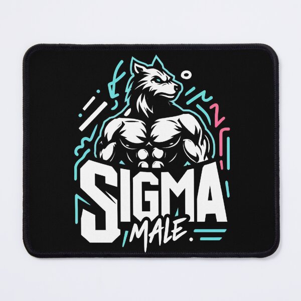 Item preview, Sigma Male Wolf Funny Sarcastic Quotes Witty Jokes designed and sold by Chmielayka.