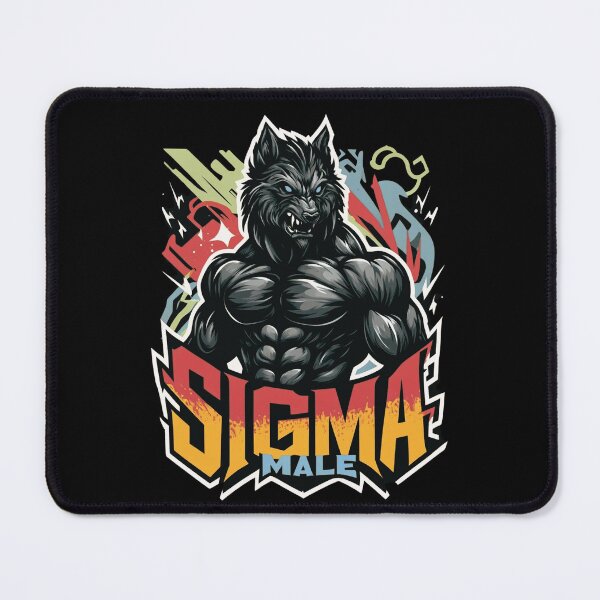 Item preview, Sigma Male Wolf Funny Sarcastic Quotes Witty Jokes designed and sold by Chmielayka.