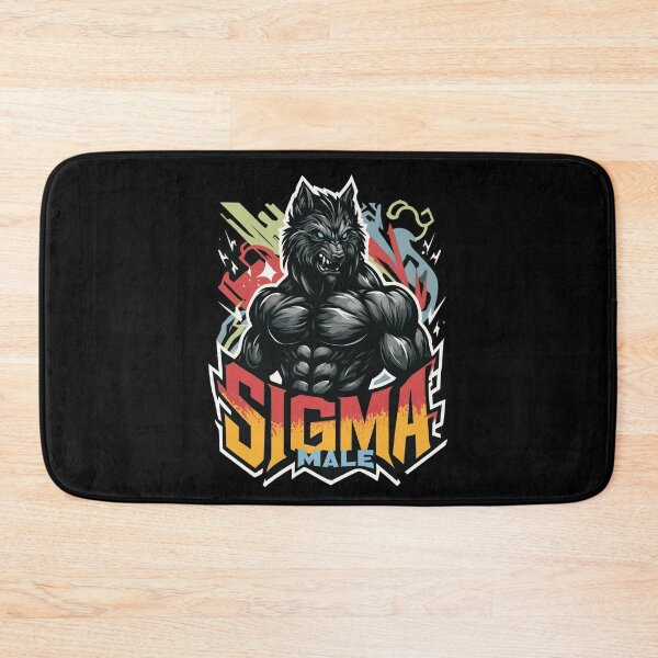 Item preview, Sigma Male Wolf Funny Sarcastic Quotes Witty Jokes designed and sold by Chmielayka.