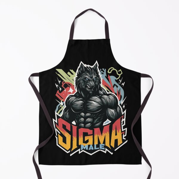 Item preview, Sigma Male Wolf Funny Sarcastic Quotes Witty Jokes designed and sold by Chmielayka.