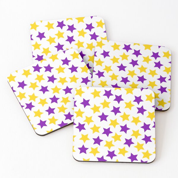 Item preview, Intersex Pride Flag Stars Yellow Purple designed and sold by JoyfulJen.