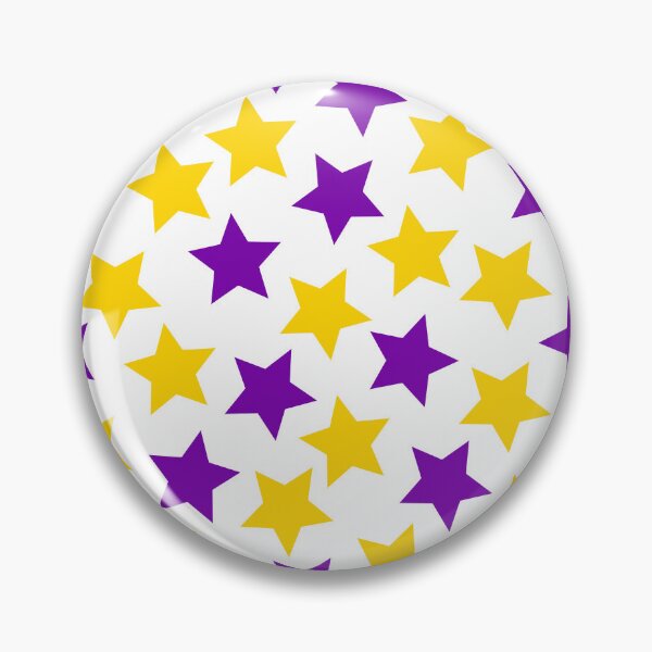 Item preview, Intersex Pride Flag Stars Yellow Purple designed and sold by JoyfulJen.