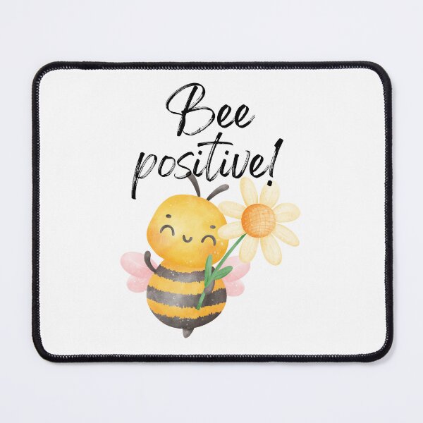Item preview, Bee Positive! designed and sold by RadGhostKitty.