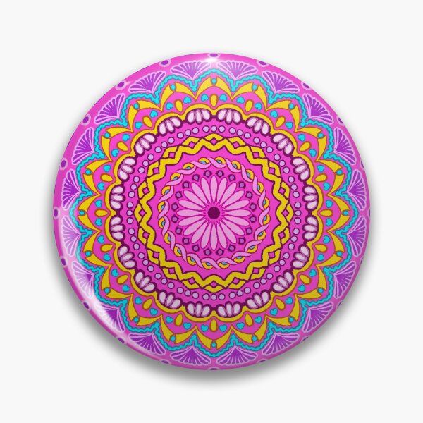 Artikelvorschau, Original Design-Pink Tile Series-Eleganter psychedelischer Tag entworfen und verkauft von ultkitty.