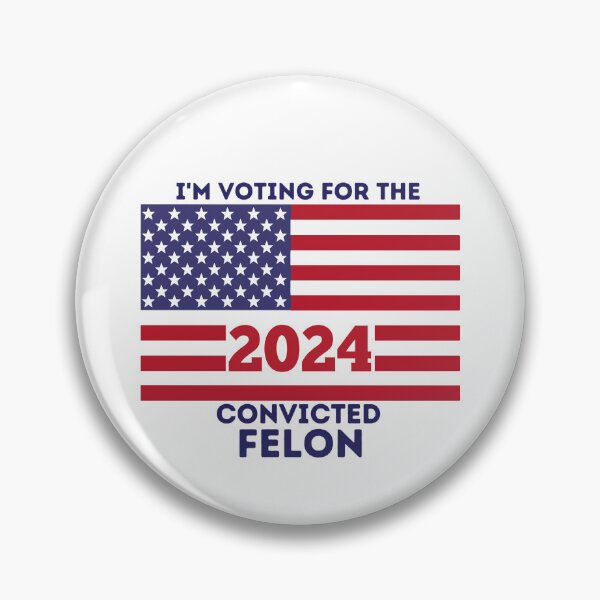 Item preview, Convicted felon election  designed and sold by Sch1Stickers.
