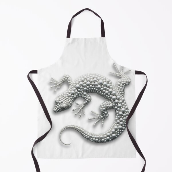 Item preview, Unique Beaded Gecko Artwork - Perfect for Modern Home Decor designed and sold by MiszungART.
