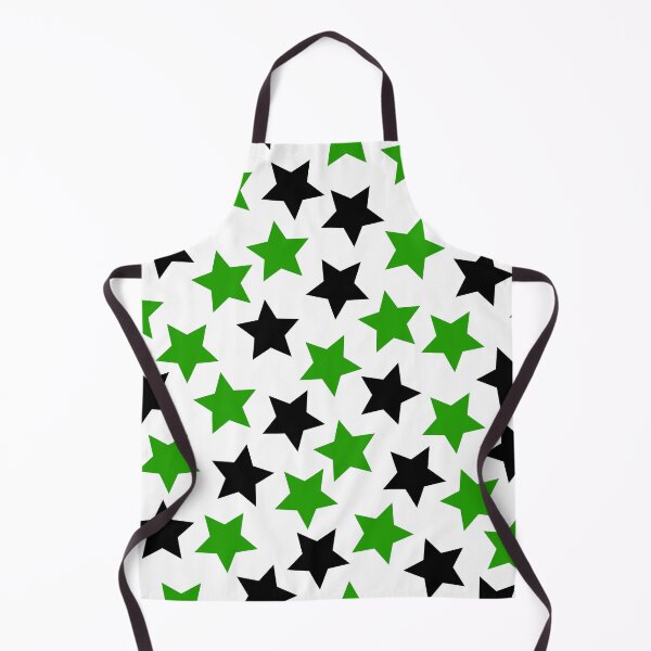 Item preview, Neutrois Pride Flag Stars Green Black designed and sold by JoyfulJen.