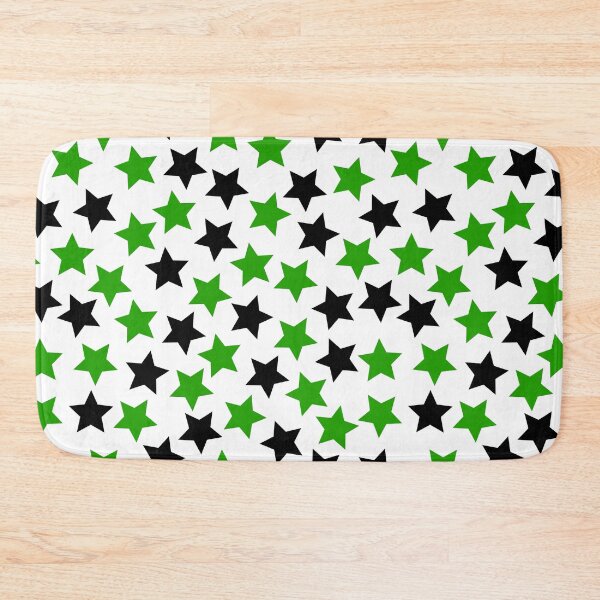 Item preview, Neutrois Pride Flag Stars Green Black designed and sold by JoyfulJen.