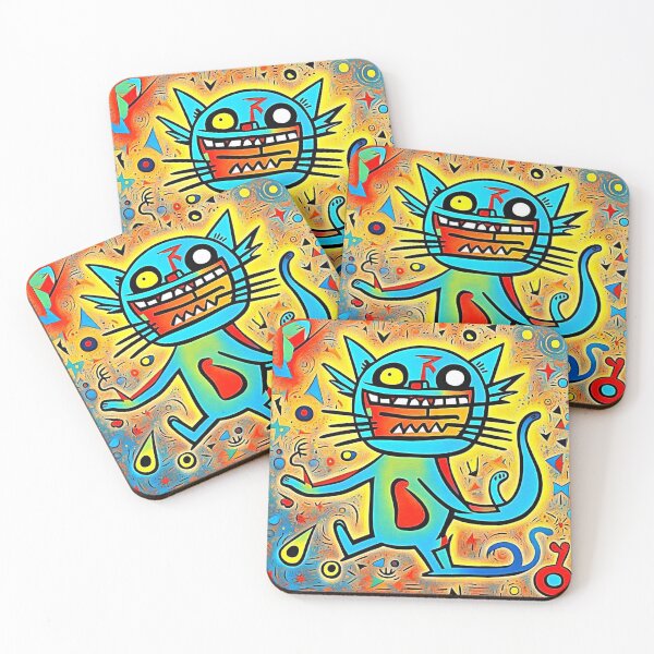 Item preview, A Funny Cat Lost Her Home Key designed and sold by Owl-o-the-wisp.