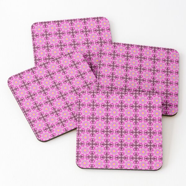 Artikelvorschau, Original Design-Pink Tile Series-meditieren Sie über sich selbst entworfen und verkauft von ultkitty.