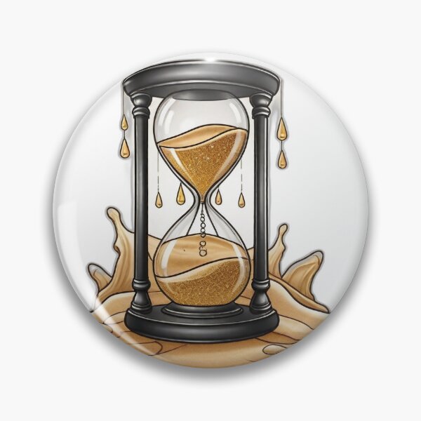 Item preview, Hourglass Melting Illustration designed and sold by SoulGame.