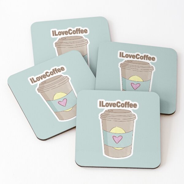 Item preview, I Love Coffee designed and sold by Luciana Pons.