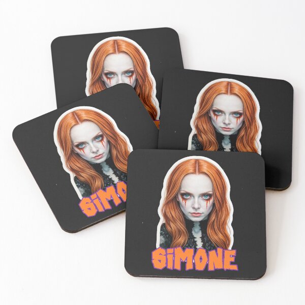Item preview, Simone cantante de heavy metal designed and sold by MetalSatyrShop.