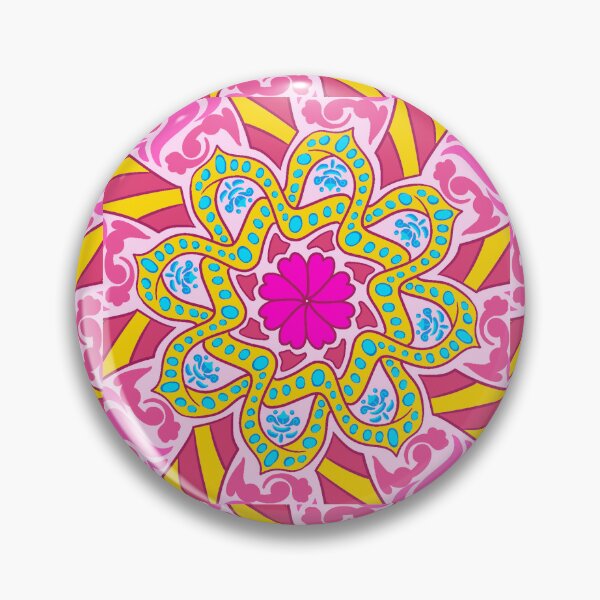Artikelvorschau, Original Design-Pink Tile Series-Relax Lotus entworfen und verkauft von ultkitty.