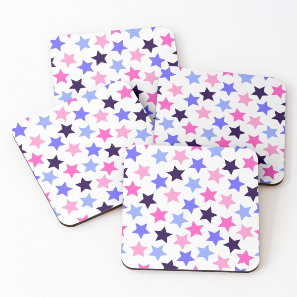 Item preview, Omnisexual Pride Flag Stars Pink Blue designed and sold by JoyfulJen.