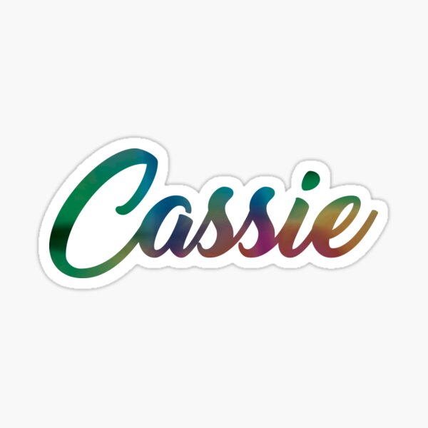 Cassie Sticker For Sale By Xradicalrainbow Redbubble 