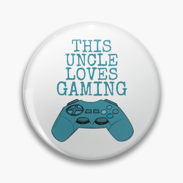 Item preview, This Uncle Loves Gaming, Video Gamer Father's Day designed and sold by doodlerob.