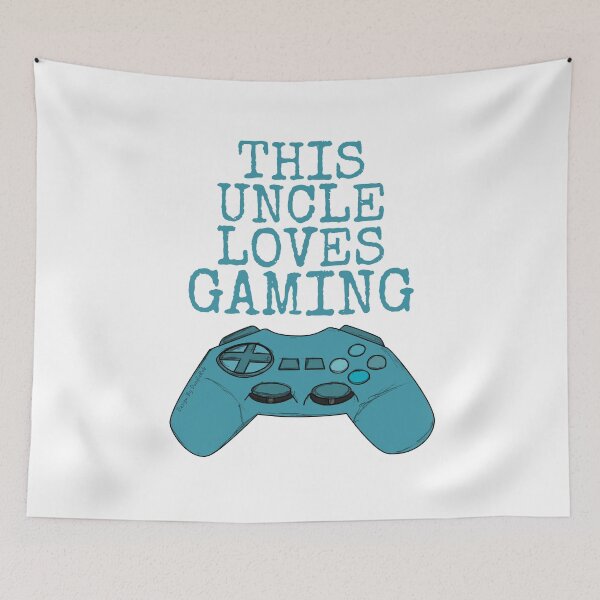 Item preview, This Uncle Loves Gaming, Video Gamer Father's Day designed and sold by doodlerob.