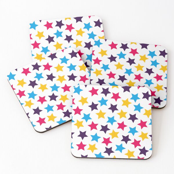 Item preview, Polyamory Pride Flag Stars Red Gold Blue designed and sold by JoyfulJen.