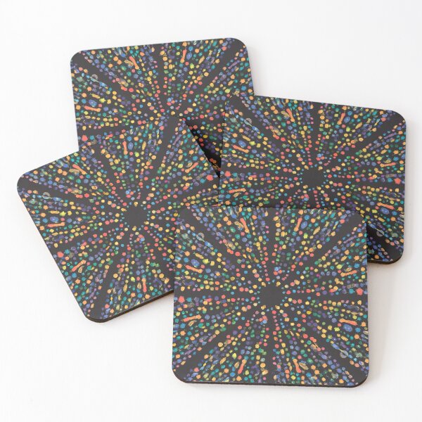 Item preview, Coloured Star Dots designed and sold by FocusedArt.