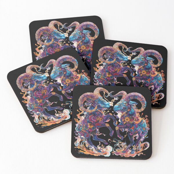 Item preview, Psychedelic Fighting Aries designed and sold by SmallOwlDesign.