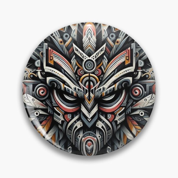 Item preview, Ancient Mayan Civilization Mask designed and sold by HugoTrader.