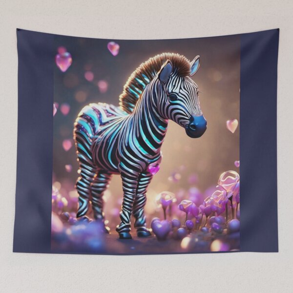 Item preview, young zebra standing designed and sold by janjacbu.