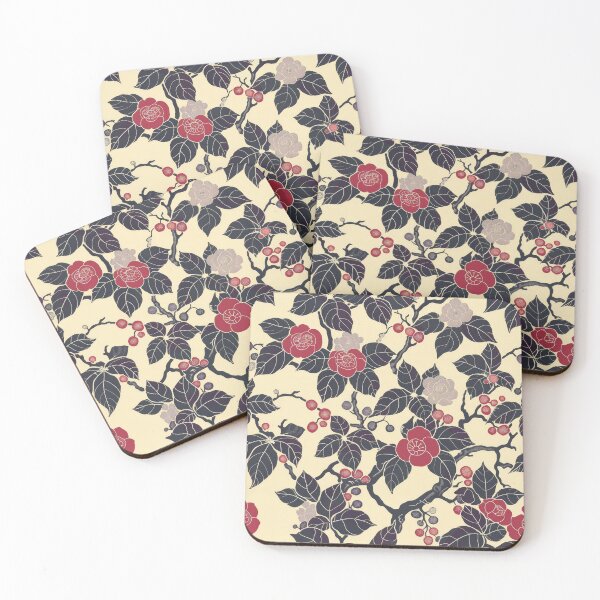 Item preview, Wild Roses and Black Leaves designed and sold by Monochrome-Dog.