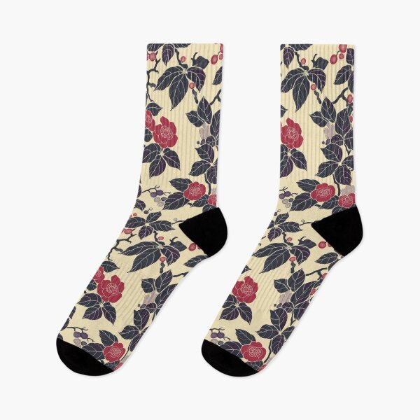 Item preview, Wild Roses and Black Leaves designed and sold by Monochrome-Dog.