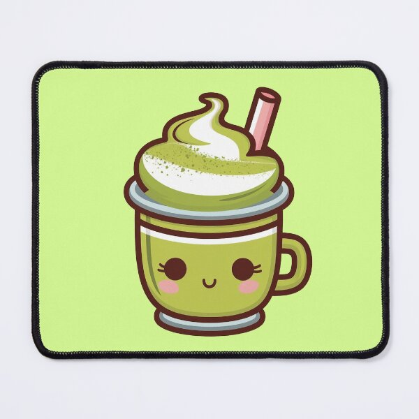 Item preview, Cute Matcha Latte Kawaii designed and sold by canvadreamer444.