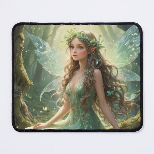 Item preview, Whispers of Enchantment: The Beautiful Forest Fairy designed and sold by T-shirtMill.