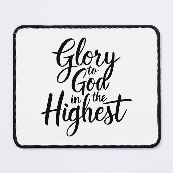 Item preview, Glory To God In The Highest! Black Doxology designed and sold by PMCreative.