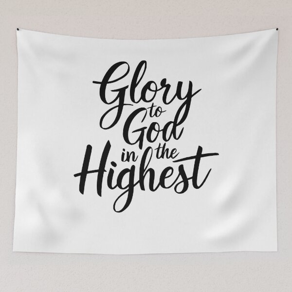 Item preview, Glory To God In The Highest! Black Doxology designed and sold by PMCreative.