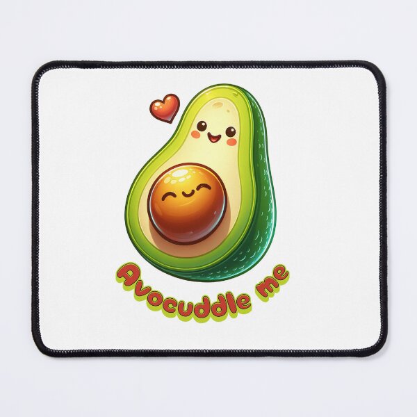 Item preview, Adorable design with a super cute split avocado and a lovely phrase: 'Avocuddle me'. designed and sold by CastilloDesings.